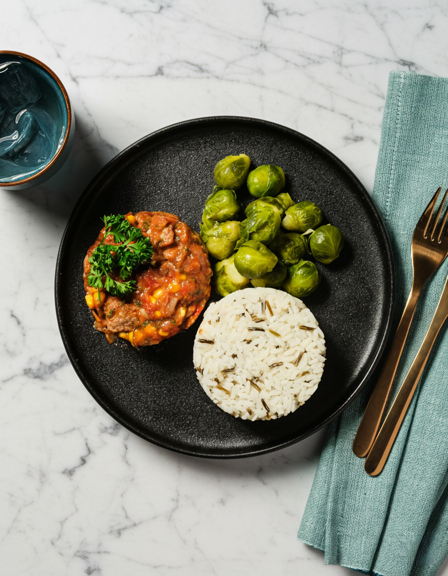 Naudanliha villiriisillä