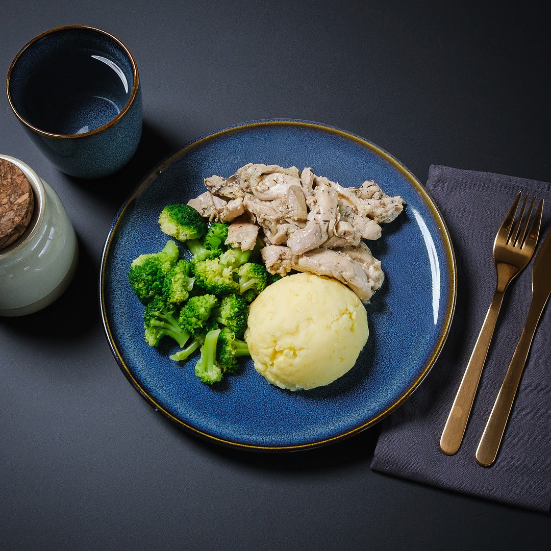 Creamy Mushroom Chicken & Mash